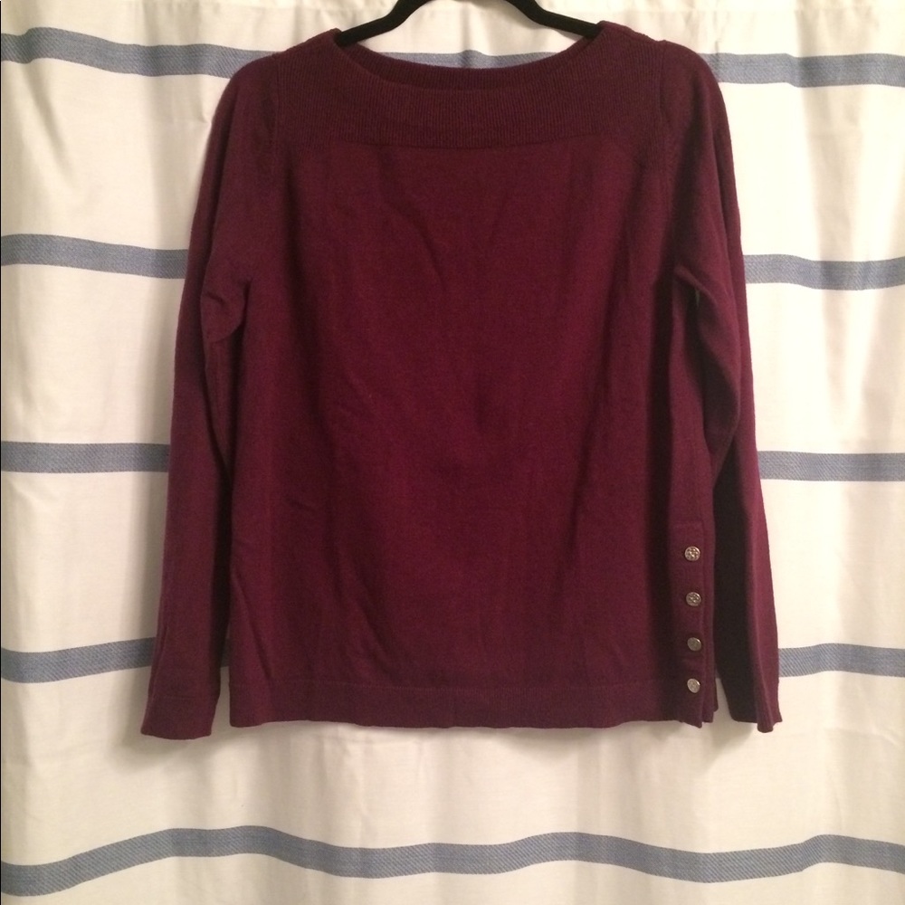 Ann Taylor Maroon Top